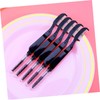 Beavorty 3Pcs Stainless Steel Eyelash Brush Eyebrow Comb Double Ended