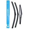 Vipa Wiper Blade Set fits: Jaguar XF Estate Jun 2017