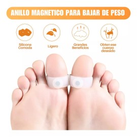 Universo en Linea Anillos Magnéticos De Silicón Para Adelgazar Bajar De Peso F