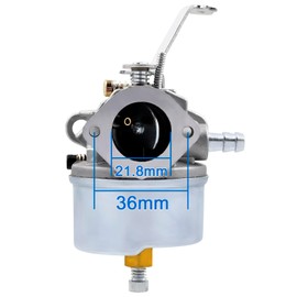 FitBest 632230 Carburetor Tune-up Kit replaces 632272 631828 631067 631067A Universal 520922 fits Tecumseh H30 H50 H60 HH60 HH70 5HP 6HP 4 cycle Toro Snowblower Troy Bilt Tiller Engines