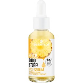 essence HELLO, GOOD STUFF! Face Serum Yellow Moisturising for Dry Skin for Combination Skin Vegan Oil-Free Alcohol Free Paraben Pack of 3 (3 x 30 ml)