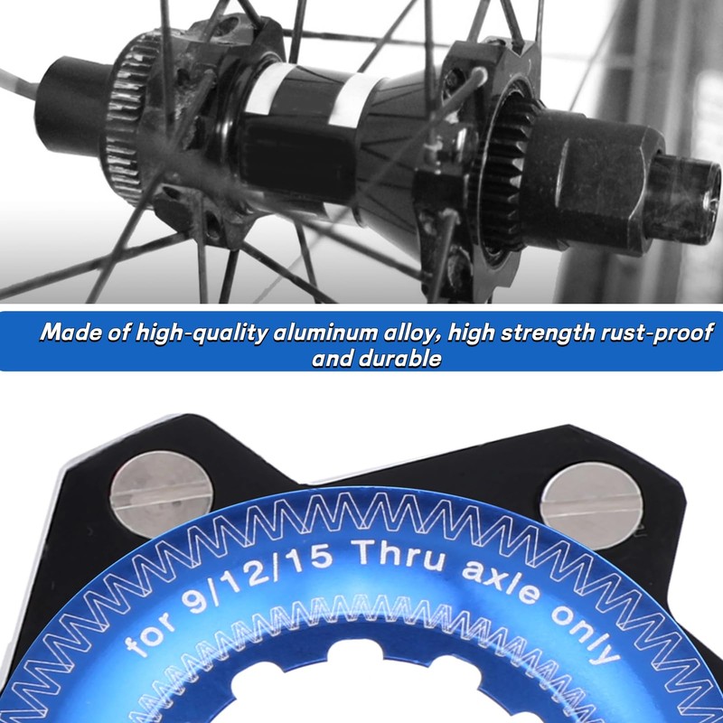 SPYMINNPOO Centerlock Adapter, 6 Hole Centre Lock Ring Adapter, Ultralight