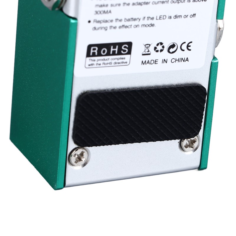 Electric Guitar Effect Pedal Single Type Accurate Adjustment Aluminum Alloy