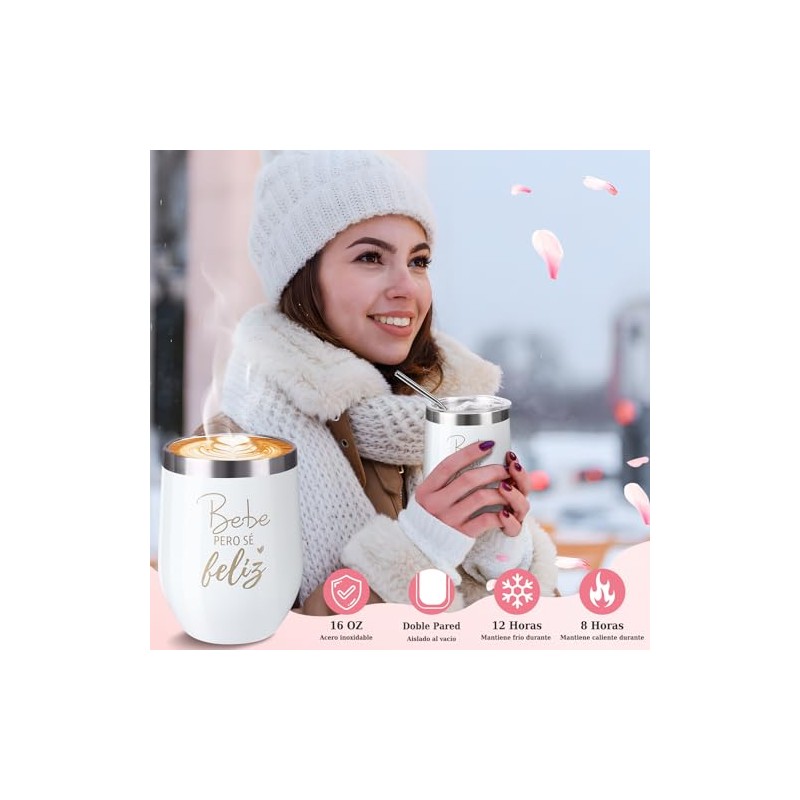 FUWEN Regalos de Cumpleaños para Mujeres, Canasta de Spa Relajante
