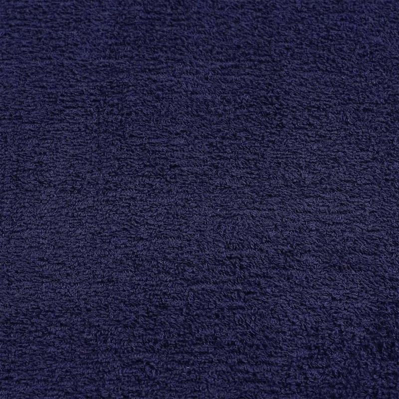 vidaXL Flannel Set of 4 Navy Blue 30 x 30