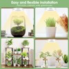 YdseozOA Plant Lamp LED Plant Light Full Spectrum 3 Heads
