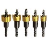 Hole Saw 5 Piece HSS High Speed Steel Titanium Coating