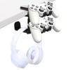 2 Pack 3-in-1 PC Gaming Headset&Controller Holder -2 Headphone Stand
