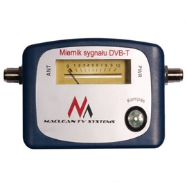 Maclean MCTV-627 Satellite Finder Signal Strength Meter Accessories + Cable Sky Freesat Hotbird
