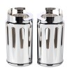 Unbranded Aluminum Fork Boot Slider Cover Cow Bells For Harley
