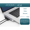 ROOMIE Nest 4-in-1 USB Hub 4-Port Splitter & Extender with