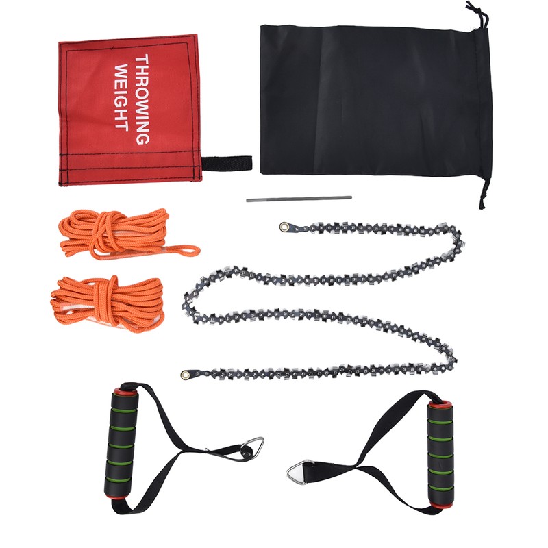High Reach Hand Chain Saw 48inch Compact Portable Rope Saw