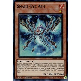 Snake-Eye Ash - AGOV-EN007 - Super Rare - 1st Edition