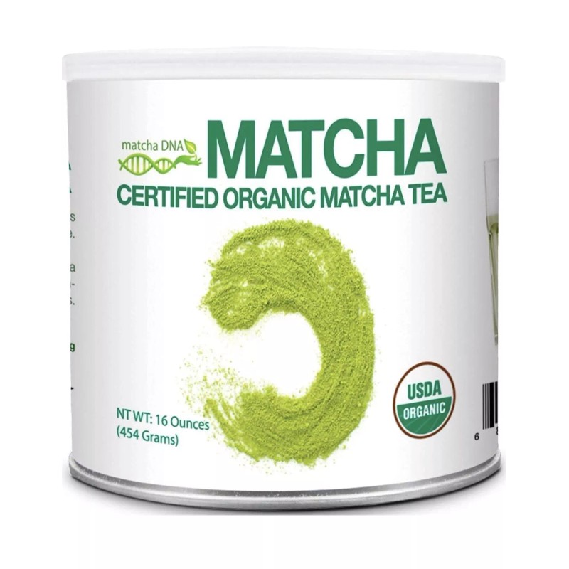 Matcha DNA Organic Matcha Green Tea Powder Unsweetened 100% Natural