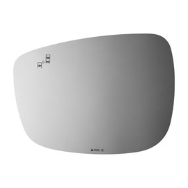 Burco 4698BC Side View Mirror W/Blind Spot Cross Path Mazda CX-3 2016-2021 Driver