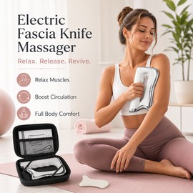 Electric Fascia Massage Blade for Body Relaxation – Rechargeable Scraping Tool for Neck, Back and Legs