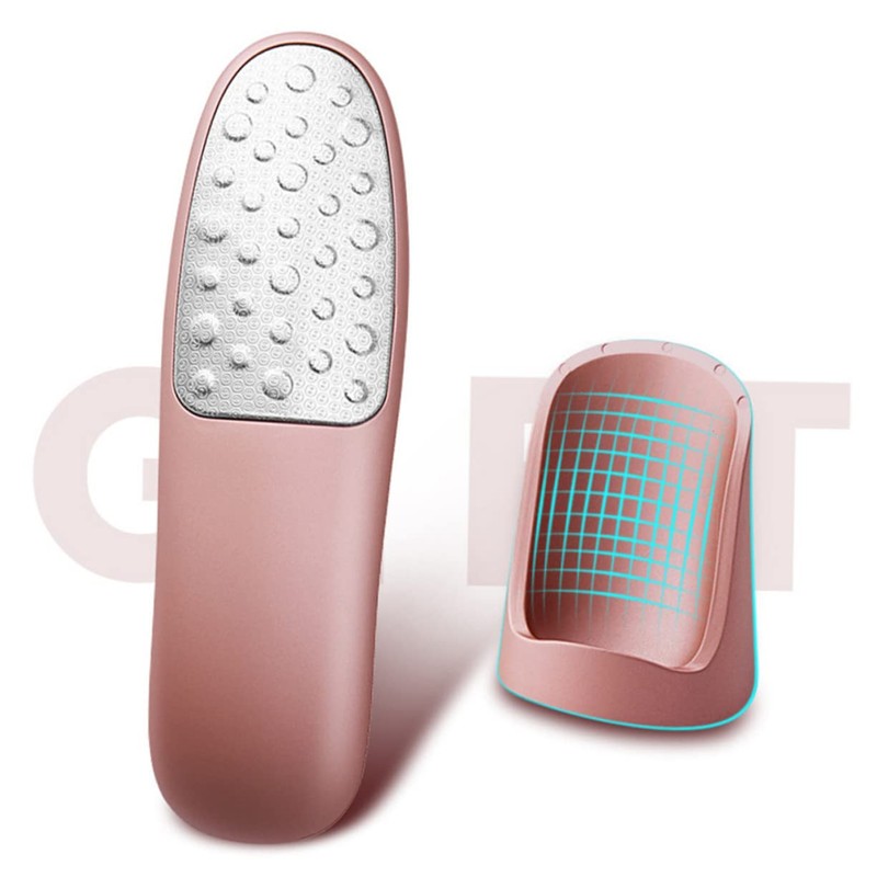 BIUDECO 1pc Stainless Steel Foot File Exfoliator Callus Dead Skin