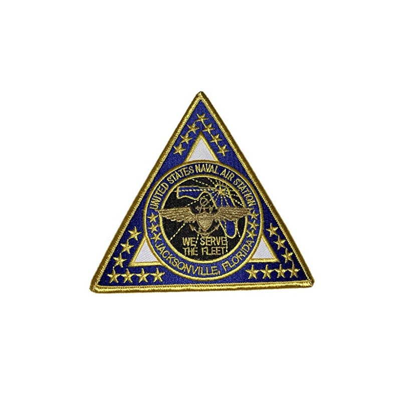 Squadron Nostalgia LLC NAS Jacksonville Patch – Sew On, 4"