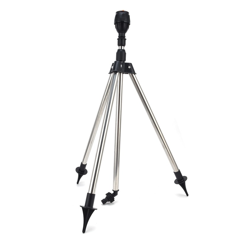 360‑Degree Rotating Sprinkler Automatic Watering Sprinkler with Tripod for Garden