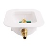 Solimeta Ice Maker Outlet Box Without Water Hammer Arrestor，PEX Connection,