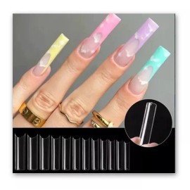 KLZ Tips Curva C Extralargos Xxxl Color Cristal 240 Pzs X180.