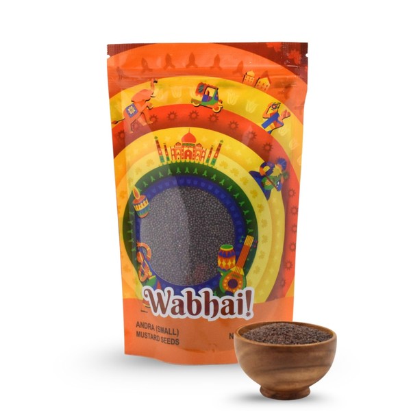 Wabhai! Andra Mustard Seeds | Whole Spice | All Natural