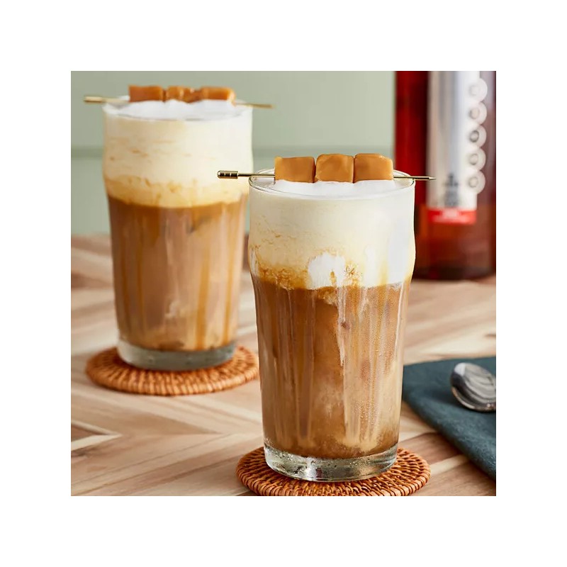FixtureDisplays SHOTT Caramel Flavoring Syrup 1 Liter 711SYPACAR1L