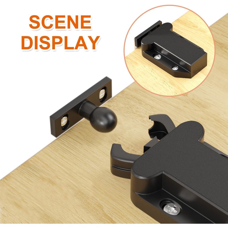 Hsthe Sea Pack of 6 Touch Release Catch Latch Cabinet