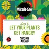 Miracle-Gro Spring Ahead - Granular Plant Food for All Plants,