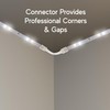 Xtreme Multicolored LED Strip Lights with Remote, 25 Foot RGBW