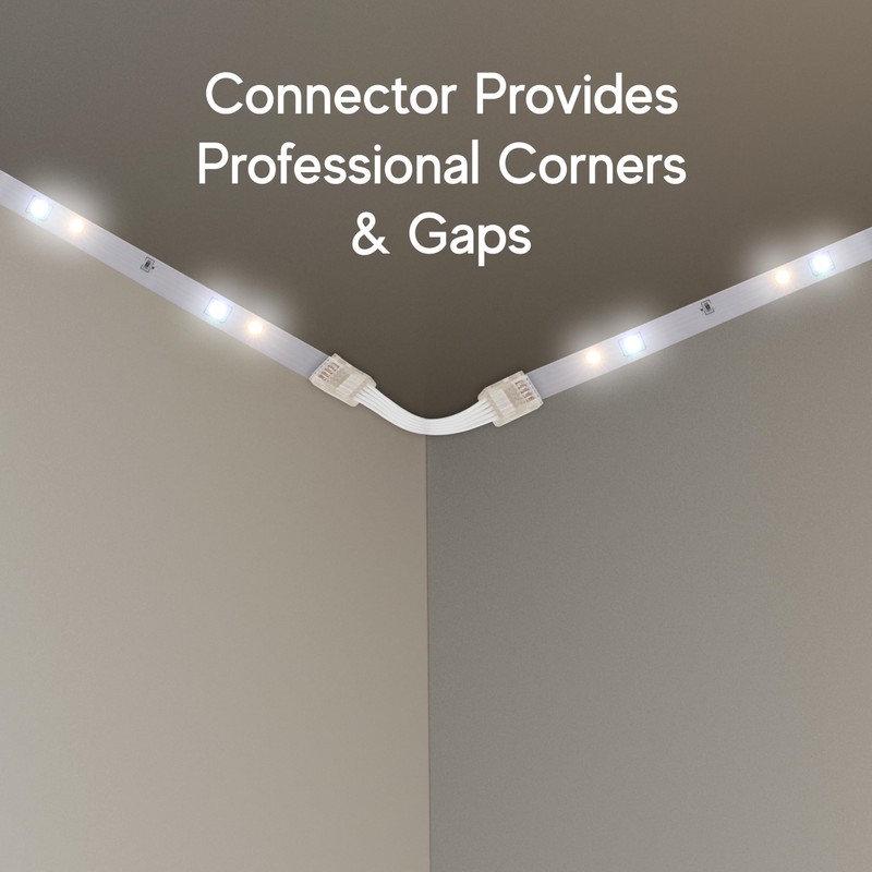 Xtreme Multicolored LED Strip Lights with Remote, 25 Foot RGBW