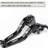 KBGRAX Motorcycle Aluminum CNC Adjustable Foldable Extendable Brake Clutch Levers