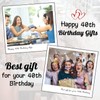 aisdfhsa 40th Birthday Gifts for Women & Men, 40th Wedding