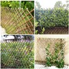 GLANT Lattice Fence Willow Expandable Plant Climbing Lattices Trellis Fence,Open