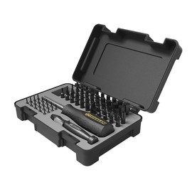 Wheeler SAE/Metric Hex and Torx Screwdriver Set with Magnetic Screwdriver, Carry Case, Multiple Bit Types for Gunsmithing Rebuild and Maintenance