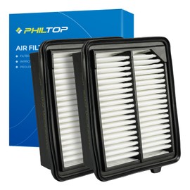 PHILTOP Engine Air Filter CA11399 2-PC Replacement for Honda Models - Accord 2014-2015 & 2017-2022(Hybrid Only), CR-V 2020-2022(Hybrid Only) - L4 2.0L, FULL HYBRID EV-GAS (FHEV)