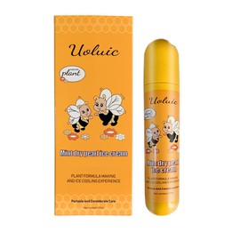 UOEWIUC Skin Care Gel, Helps Relieve Mosquito Bites & Dry Itchy Skin,Peppermint Skin Care Oil,No Skin Irritation & Fresh Smell,Large Ball Applicator Mode 0.68oz