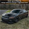 Autrix Front Lip Compatible with 2015-2024 Dodge Charger Non-Widebody