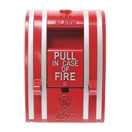 EST Edwards SIGA-270 Intelligent Single-Action Fire Alarm Pull Station, Retro