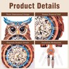 3D Wooden Puzzles for Adults Owl Clock - Model Building