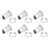 10Pcs Key Switch OFF-ON Double Pull Car Modification Short Power