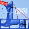 PATIASSY Premium Professional Outdoor Volleyball Net Set with Adjustable Height