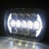 autobots Pair 7X6" 5x7" LED Headlights Hi/Lo DRL For Chevy