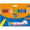 BIC Kids Plastidecor Colouring Crayons, Crayons for Drawing and Crafts,