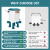 Lilyang Float-Controlled Automatic Chicken Waterer for Continuous Fresh Water, Self
