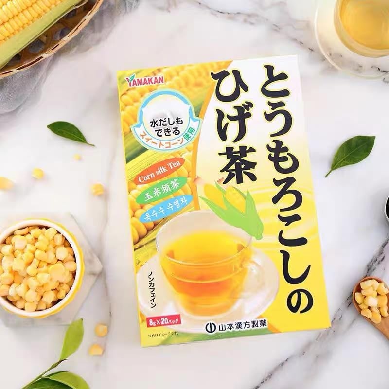 Yamakan Kampo Seiyaku Corn Silk Tea Bag Healthy Drinks (20