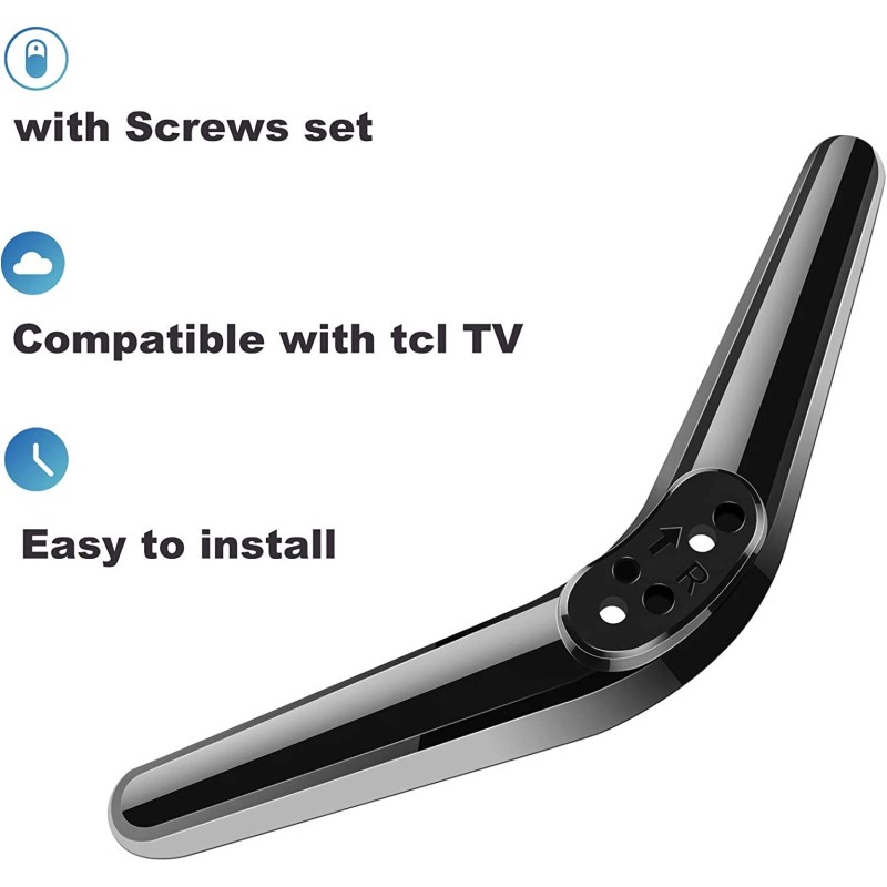 N/A TV Base Stand for TCL Smart TV, TV Stand