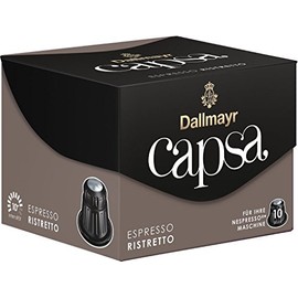 Dallmayr Coffee Capsa Espresso Ristretto Coffee Capsules, Pack of 5 (5 x 10 Capsules)