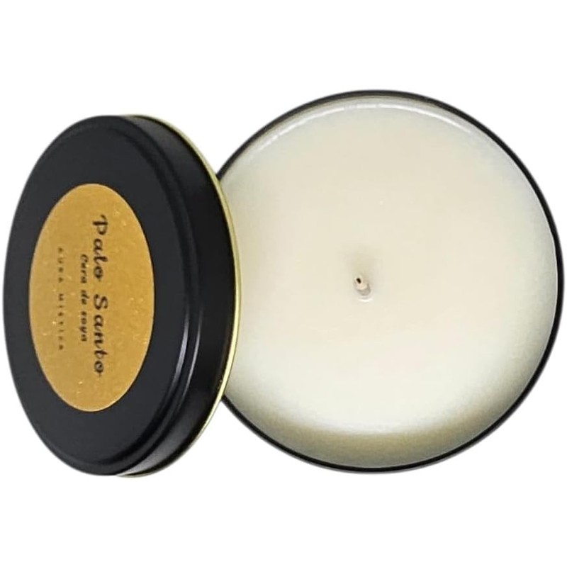 Vela aromática PALO SANTO 8OZ I cera de soya I