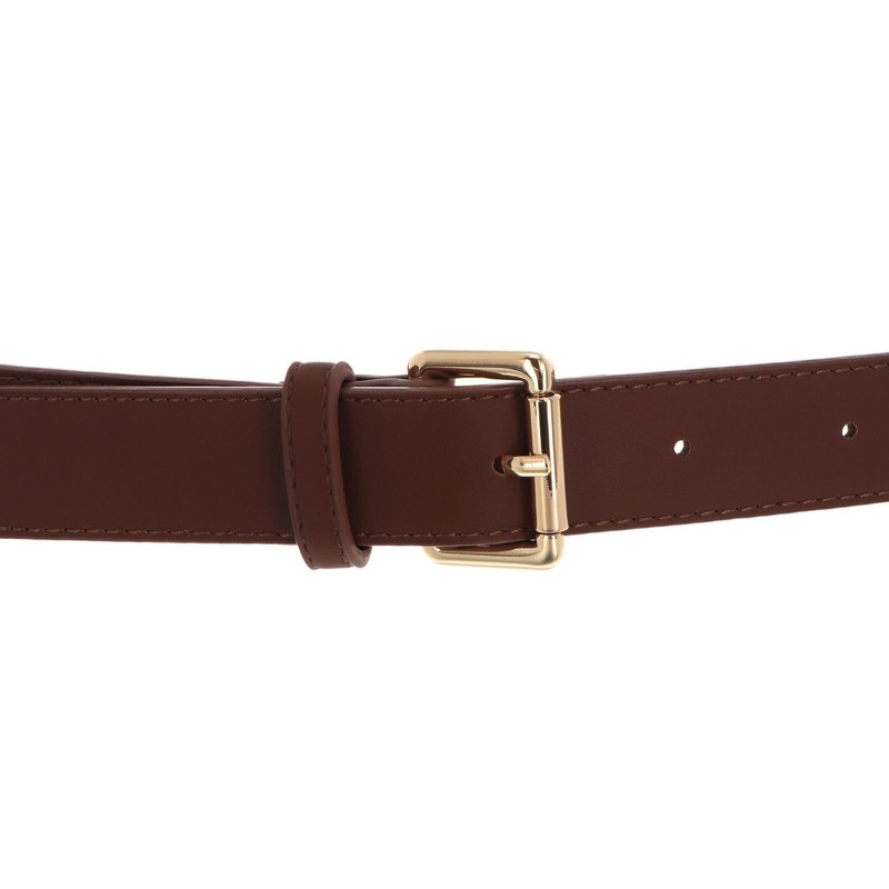 VALENTINO Emma Winter Belt W120 Caffé / Oro - Can
